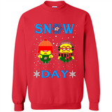 Snow Day Shirt For Dallas Stars Vs Minion Fans pingpong