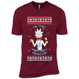 Rick and Morty Time to get Riggity Riggity Wrecked Son Christmas sweater - Premium Short Sleeve T-Shirt