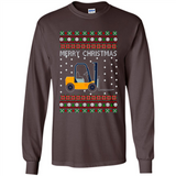 Merry Christmas Forklift ugly sweatshirt PINGPONG