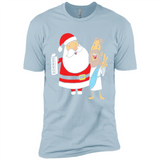 Eggnog Santa And Jesus Christmas