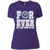Jacksonville Jaguars Forever For ever not just when we win - Ladies' Boyfriend T-Shirt