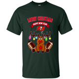 Tampa Bay Buccaneers NFL Reindeer Funny Merry Christmas And Happy New Year