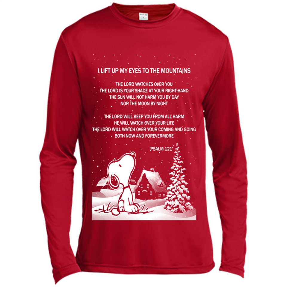 Snoopy Ugly Christmas - Canvas Long Sleeve T-Shirt