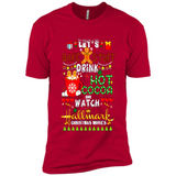 Let's Bake Stuff Drink Hot Cocoa Hallmark-Christmas Movies Sweatshirt PINGPONG