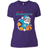 Grumpy Santa Claus Miami Dolphins Football Team PINGPONG