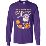 Grumpy Santa Claus New Orleans Saints Football Team PINGPONG