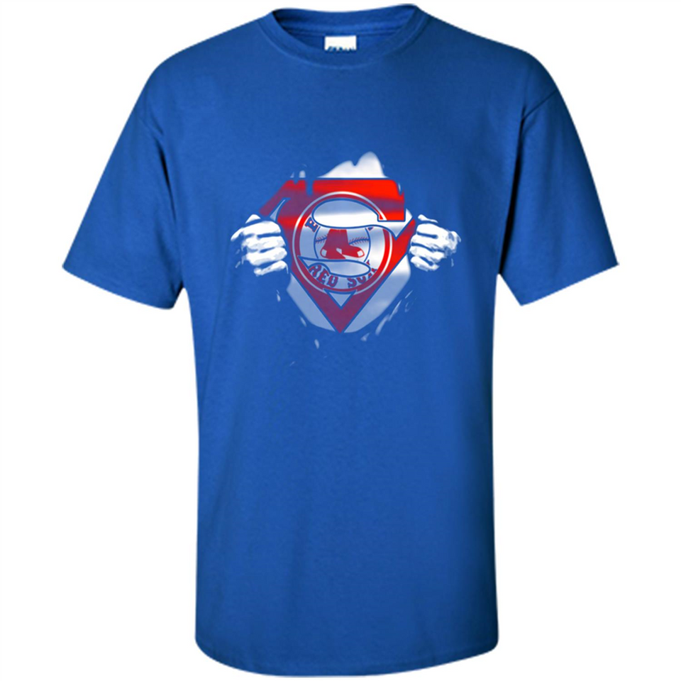 Boston Red Sox And Superman Fans - Shirt
