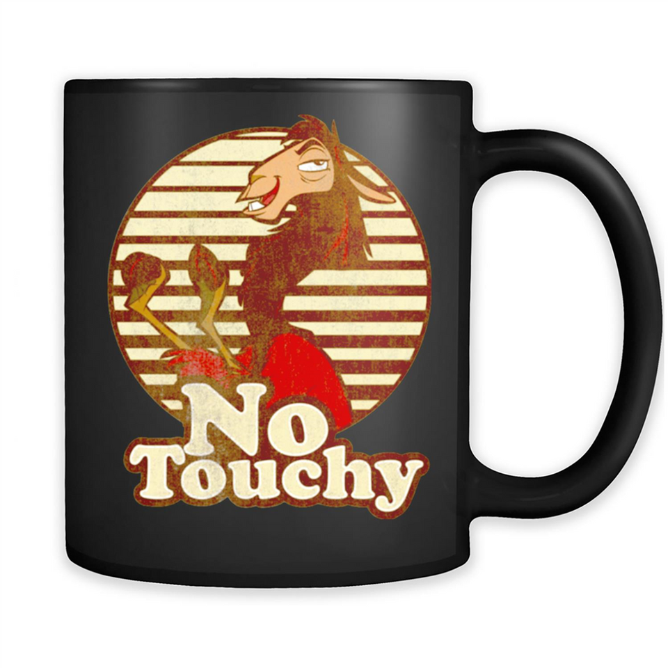 Disney Emperor’s New Groove Kuzco Llama No Touchy Funny