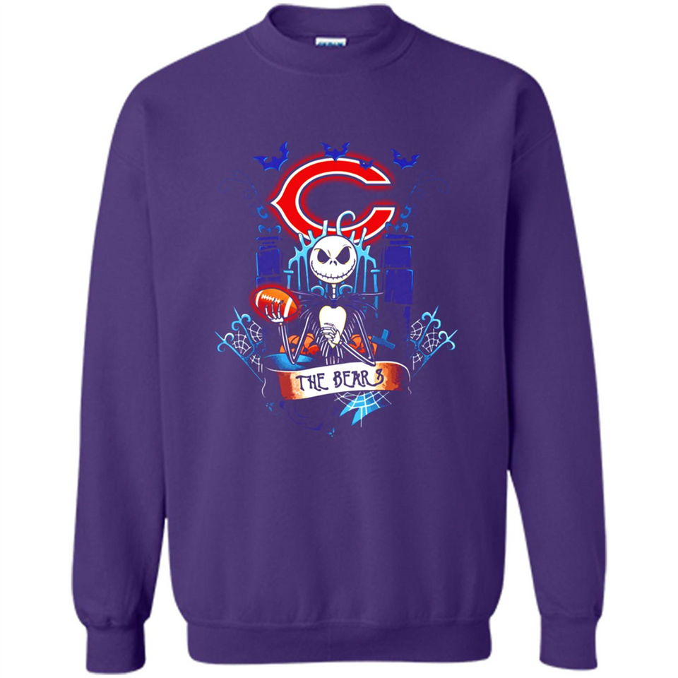Chicago Bears Halloween The Nightmare Before Christmas - Sweatshirt