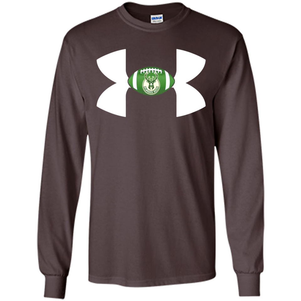 Milwaukee Bucks Under Armour Logo - Long Sleeve T-Shirt