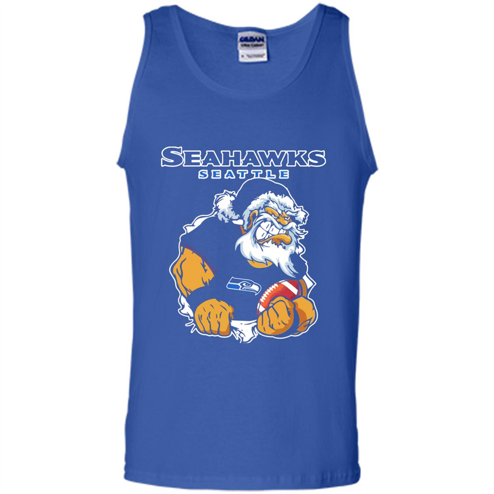 Grumpy Santa Claus Seahawks Seattle Football Team PINGPONG