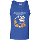 Grumpy Santa Claus Seahawks Seattle Football Team PINGPONG