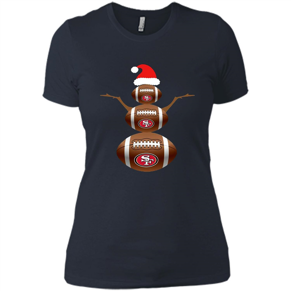 San Francisco 49ers NFL Dabbing Snowman Xmas