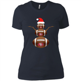 San Francisco 49ers NFL Dabbing Snowman Xmas
