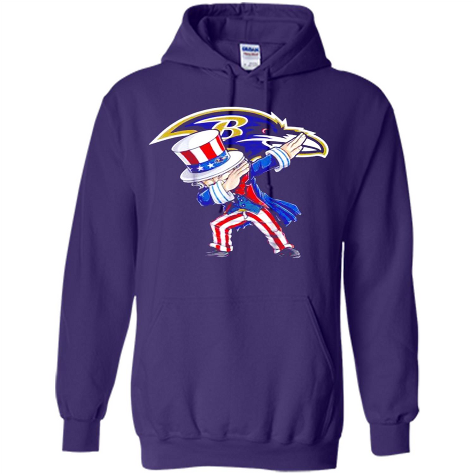 NFL BALTIMORE RAVENS UNCLE SAM DABBING INDEPENDENCE DAY