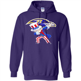 NFL BALTIMORE RAVENS UNCLE SAM DABBING INDEPENDENCE DAY