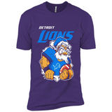 Grumpy Santa Claus Detroit Lions Football Team PINGPONG