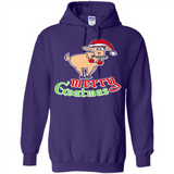 Christmas Merry Goatmas Goat Shirt Santa Hat - Hoodie