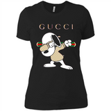 SNOOPY GUCCI DABBING - Ladies' Boyfriend T-Shirt