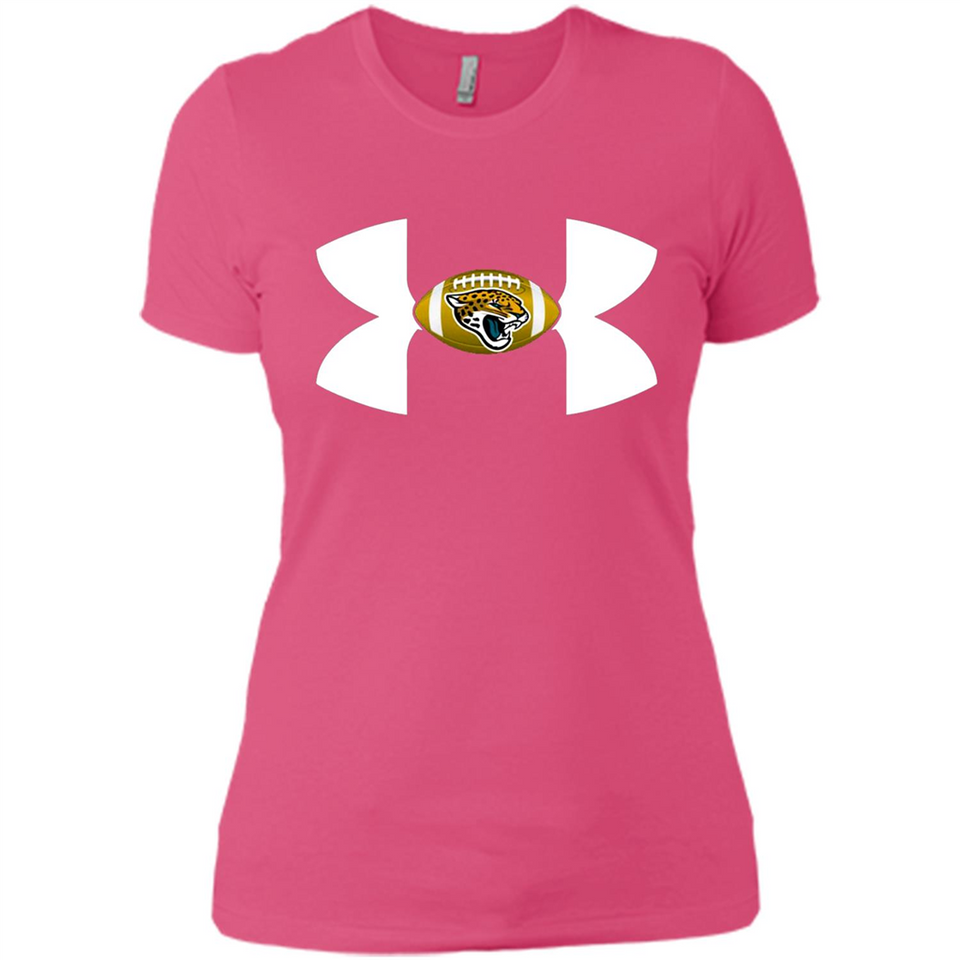 Jacksonville Jaguars Under Armour Logo - Ladies' Boyfriend T-Shirt