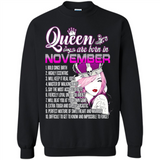 Queens Are Born In November Vintage Birthday