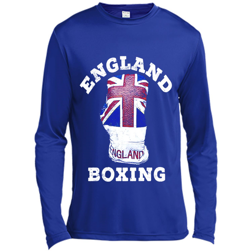 UK and England Boxing - Canvas Long Sleeve T-Shirt