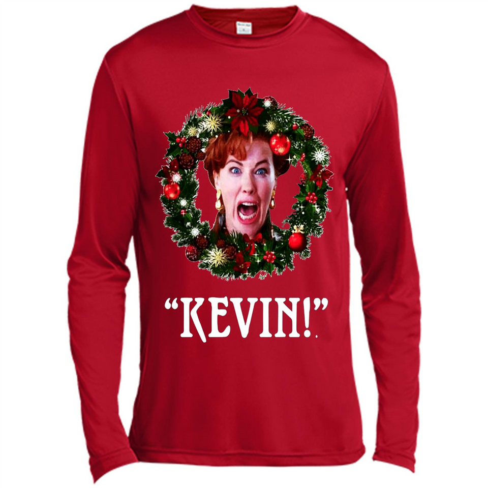 Home Alone Kate Mccallister kevin - Canvas Long Sleeve T-Shirt