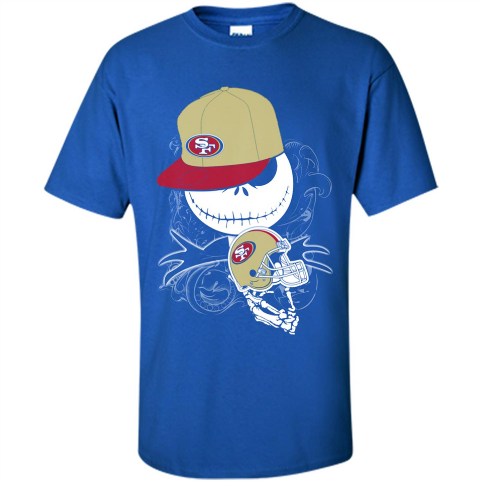 Jack Skellington The Nightmare Before Christmas-49ers Football - Shirt