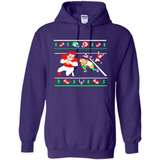 Santa vs Deer Football Ugly Christmas PINGPONG