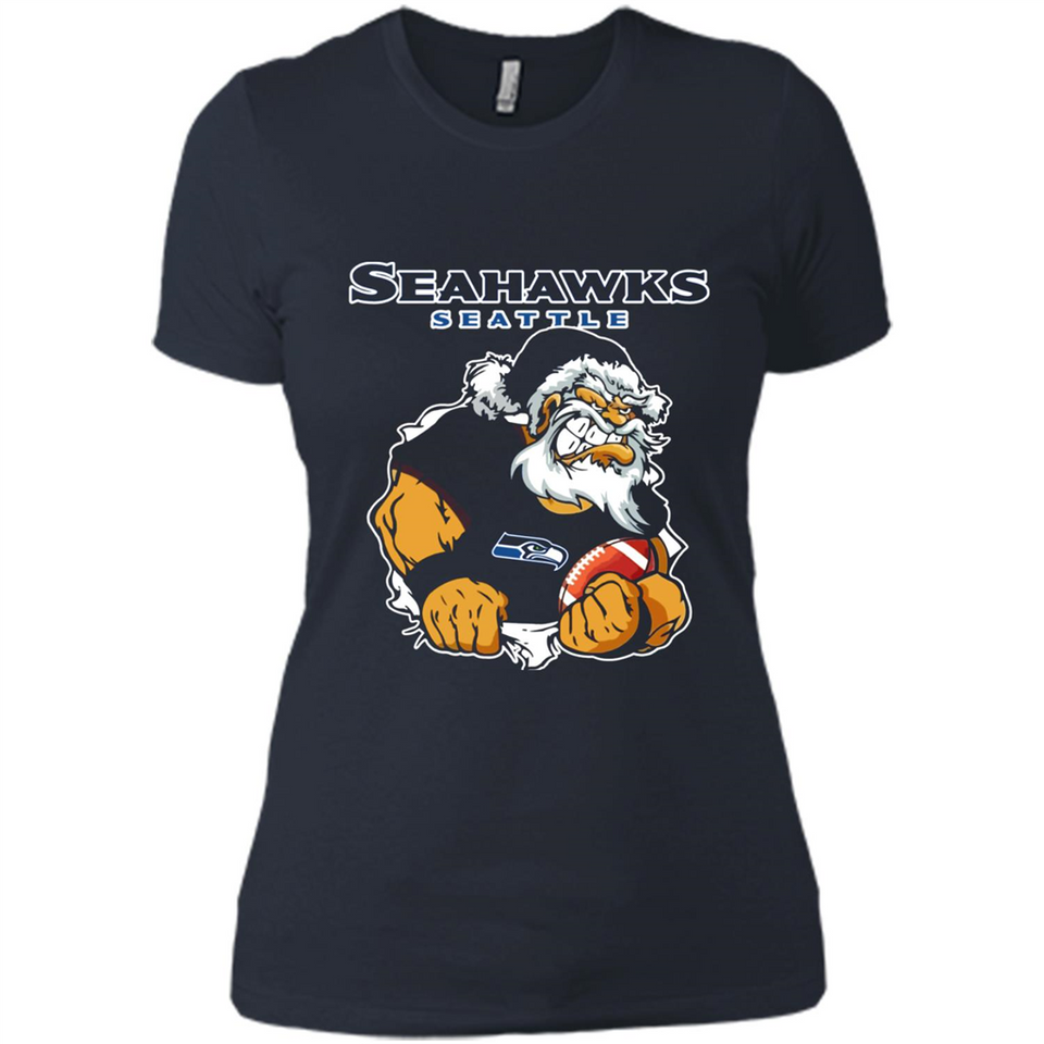 Grumpy Santa Claus Seahawks Seattle Football Team PINGPONG
