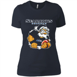 Grumpy Santa Claus Seahawks Seattle Football Team PINGPONG