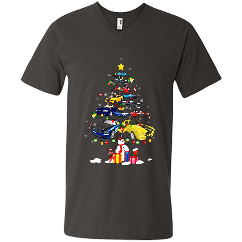 Mustang Tree Christmas Sweatshirt PINGPONG