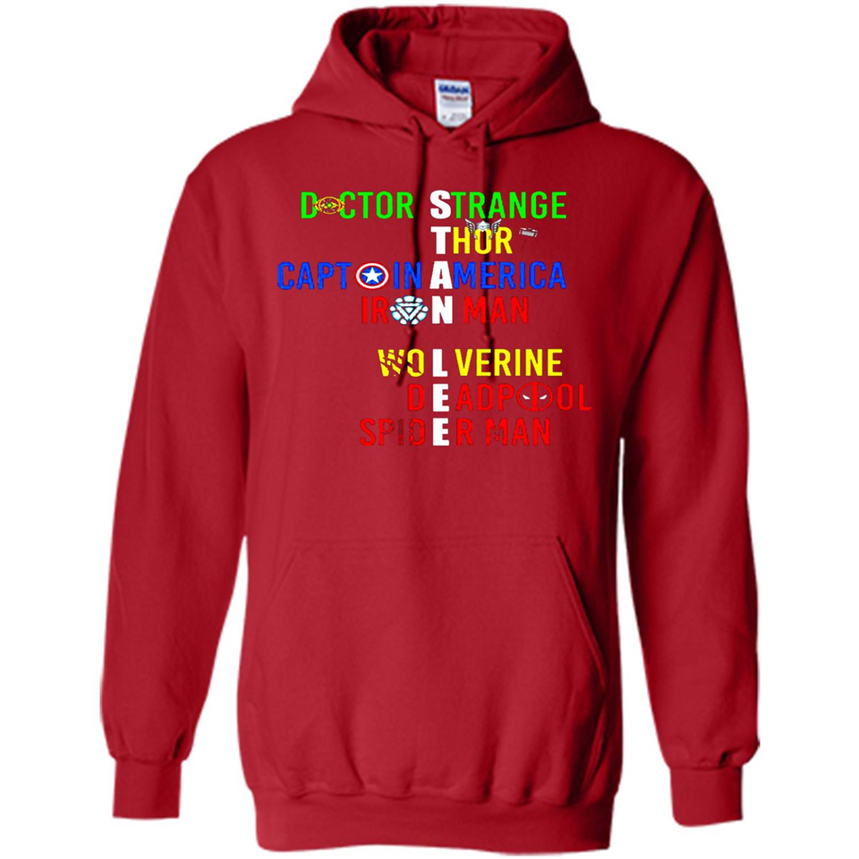 RIP Stan Lee Doctor Strange Thor Caption America Iron Man Shirt PINGPONG - Hoodie