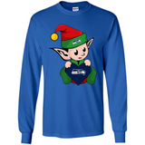 Seattle Seahawks ELF Elves Grinch Santa Claus