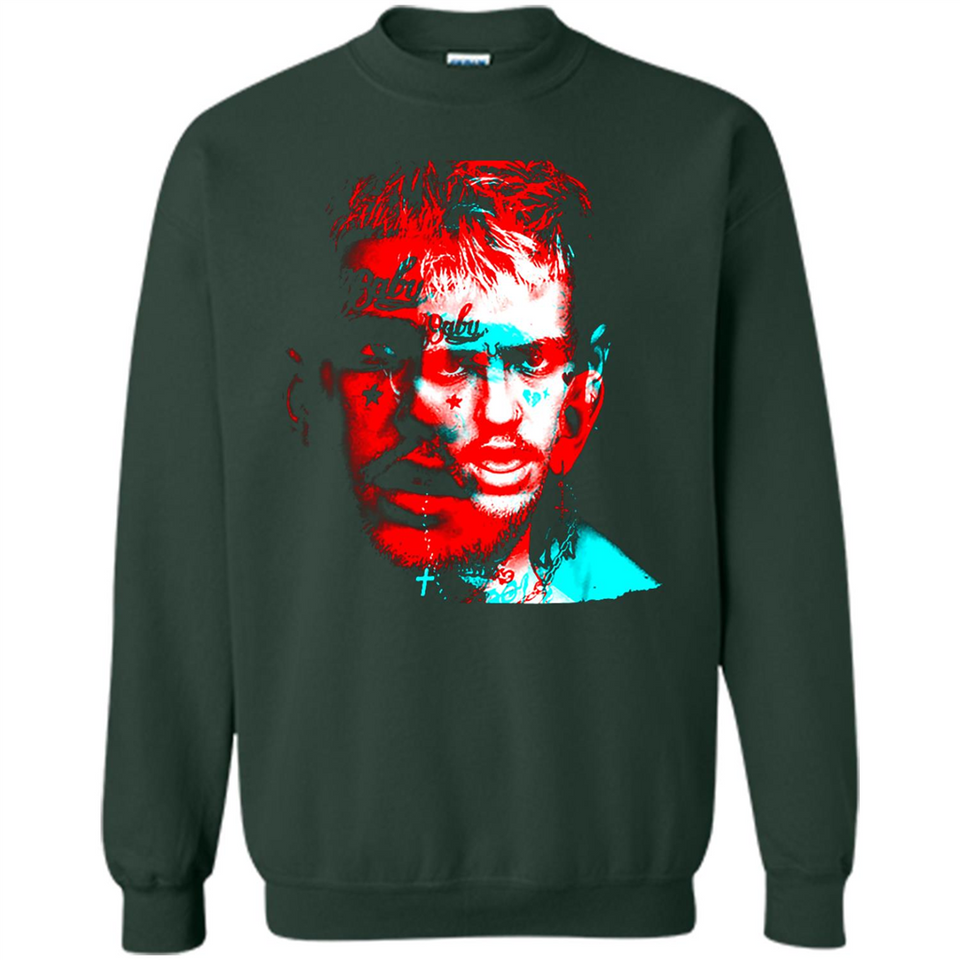 Lil Peep Rapper Fan Wear Shirt Ladies' Boyfriend Shirt - Sweatshirt