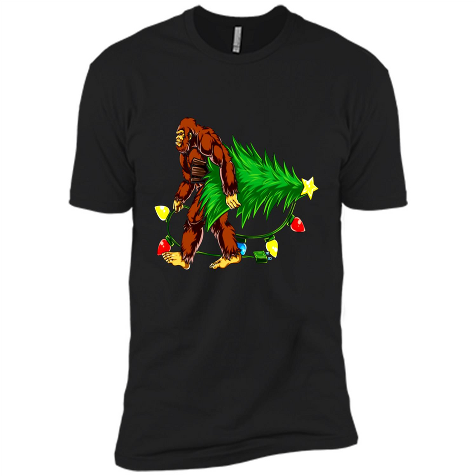 Hugging Christmas Tree Bigfoot PING PONG