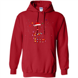 Rottweiler Santa Lights Christmas Dog Xmas Sweatshirt - Hoodie