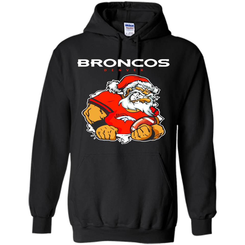 Grumpy Santa Claus Broncos Denver Football Team PINGPONG