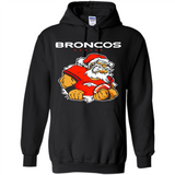 Grumpy Santa Claus Broncos Denver Football Team PINGPONG