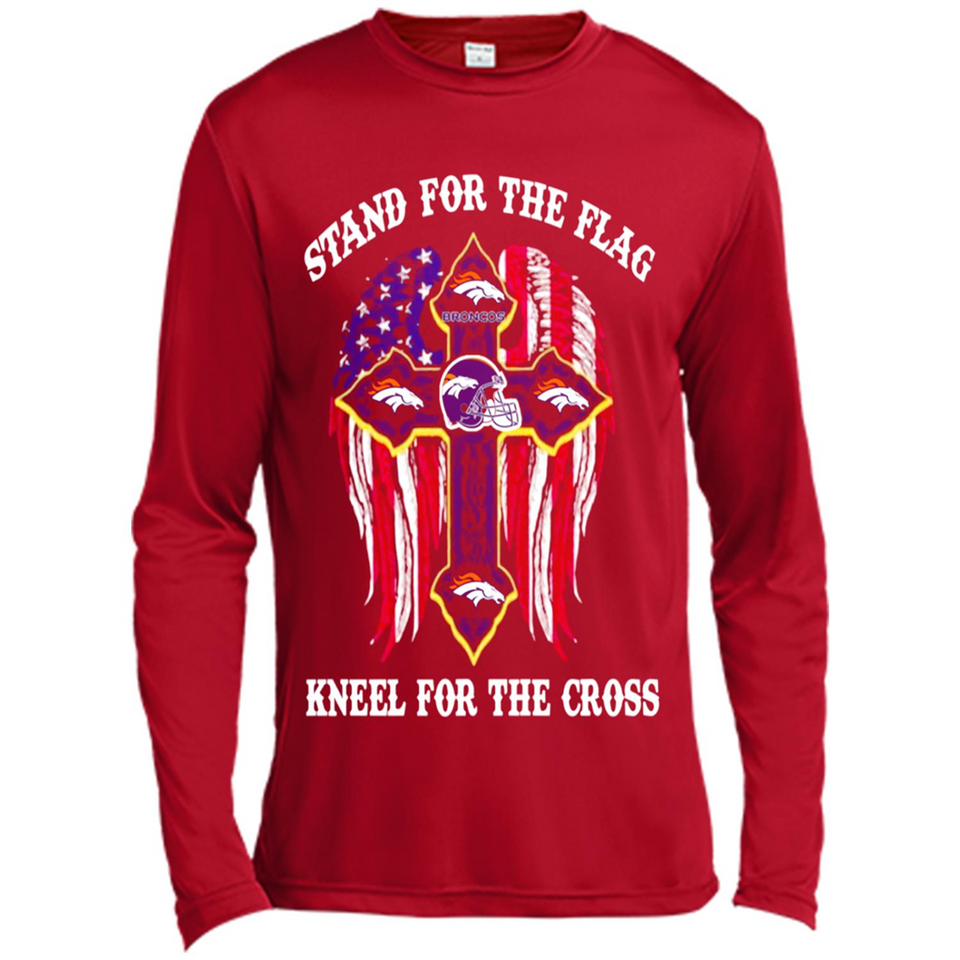 Denver Broncos - Stand For the Flag, Kneel for the Cross