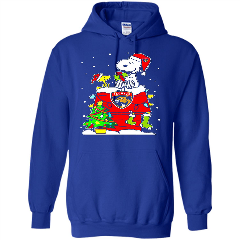 Florida Panthers Snoopy Ugly Christmas Sweaters - Hoodie