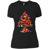 Flamingo Christmas Tree Merry Christmas Flamingo PING PONG