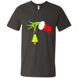 Funny Grinch Hand Holding Christmas Tree Ornament Christmas PING PONG