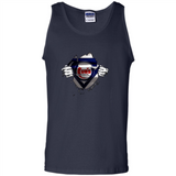 Chicago Cubs And Superman Fans - Tank Top