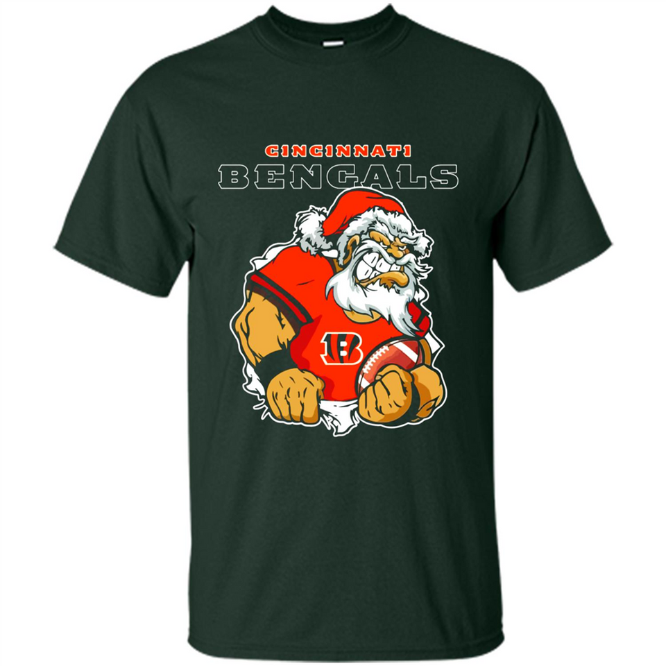 Grumpy Santa Claus Cincinnati Bengals Football Team PINGPONG