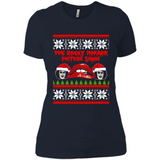 The Rocky Horror Picture Show Christmas sweater - Ladies' Boyfriend T-Shirt