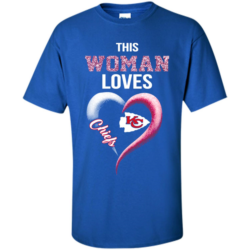 This Woman love Chiefs NFL football team - Shirt