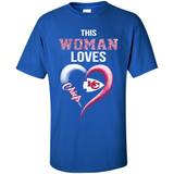 This Woman love Chiefs NFL football team - Shirt