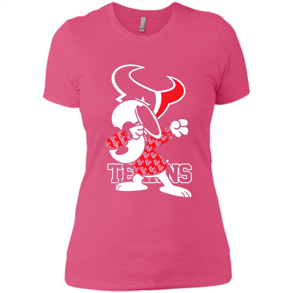Houston Texans Snoopy Dabbing PING PONG