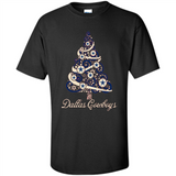 Dallas Cowboys NFL Football Team Logo Christmas Tree T-Shirt - Shirt